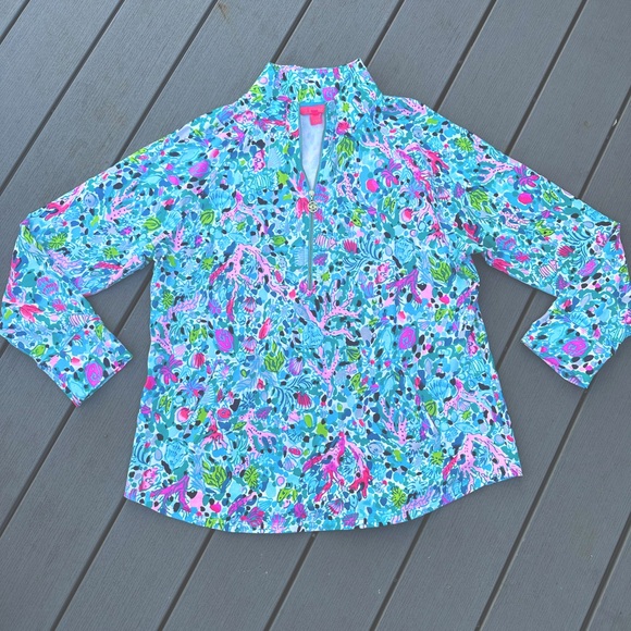 Like new Lilly Pulitzer skipper popover size XL - Picture 1 of 2